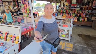 812 Flea Market Mission Tx. Green Limes cause panic Prt. 6 of 10.