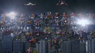 Batalla Megazord | Pelicula: Super Sentai 199 Hero Great Battle sub español[5]