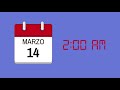 ¡el horario de verano comienza el 14 de marzo