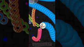 Cacing Terbesar Superhero Joker || Worms Zone.io Slither Snake Magic #94642