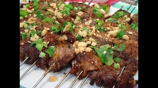 BÒ NƯỚNG - Cách ướp Thịt Bò và Thịt Heo nướng thơm ngon, cách pha Mắm Nêm của Má by Vanh Khuyen