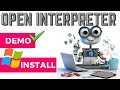 Open Interpreter 🧠 Run a ChatGPT Code Interpreter on Windows