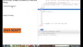STRINGS LASTINDEXOF METHOD JAVASCRIPT DEMO
