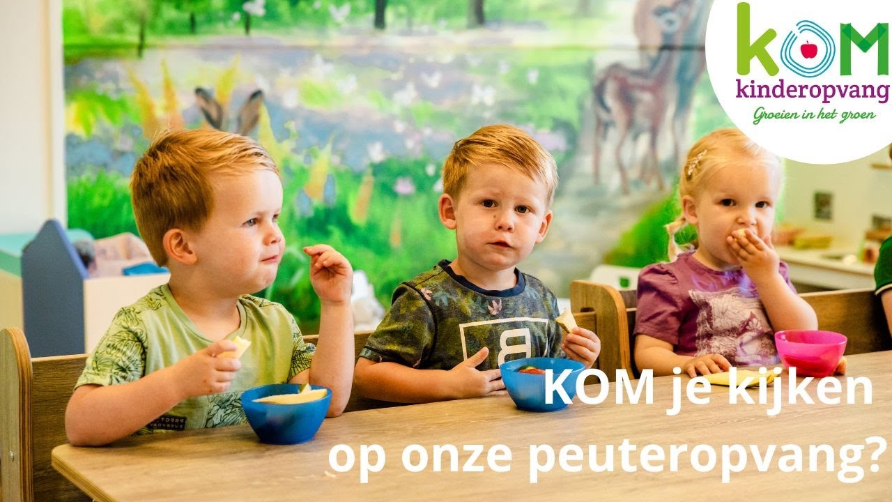 De Peutergroep Bij KOM Kinderopvang - YouTube