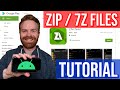 Aplikasi Arsip Zip/7Z Terbaik untuk Android: ZArchiver (Cara/Tutorial)