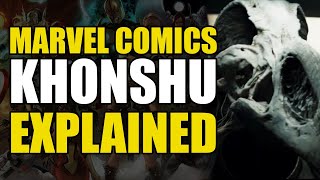 Marvel Comics: Khonshu Explained | Comics Explained