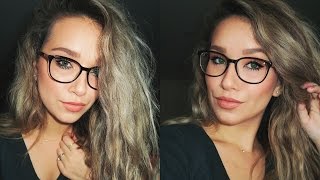 MAKEUP FOR GLASSES WEARERS | Two Eye Looks