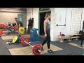 danielle 72 kg 1 pull 1 clean