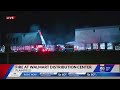 Walmart distribution center catches fire near Indianapolis airport