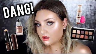 FULL FACE USING ONLY CREAM + LIQUID MAKEUP | SUPER GLOWY!