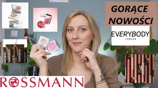 GORĄCE NOWOŚCI ROSSMANN🤩 ZAMIENNIKI DROGICH KOSMETYKÓW ZA GROSZE? TEST MAKIJAŻU EVERYBODY LONDON