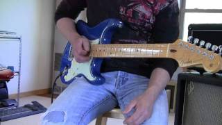 2010 Saphire Blue Custom Deluxe Fender Custom Shop Strat www,eddievegas.com Eddie Vegas