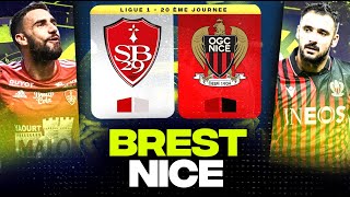 🔴 BREST - NICE | Enorme choc pour le Podium à le Blé ! ( sb29 vs ogcn ) | LIGUE 1 - LIVE/DIRECT