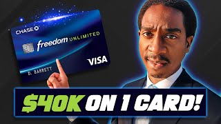 #CHASEBANK APPROVED ME OVER $40K ON 1 CARD! THIS IS HOW IT WORKS!