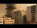 israel strike in gaza destroys building with ap other media