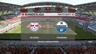 FIFA 20 | RB Leipzig vs Paderborn - Bundesliga | 06/06/2020 | 1080p 60FPS