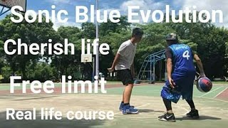 街頭籃球Street ball索尼克SonicPractical實戰性Fancy street basketball花式街頭籃球Blue element藍色元素Maker製作者Cnord Amen