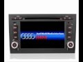 Audi A4 DVD GPS Navigation Double 2 DIN Radio In-dash Player S4 RS4 Deck NAVI www.audiosuv.com