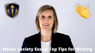 Honor Society Essay: Top Tips for Writing