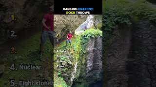 Ranking Craziest Rock Throws 🤯🤣🥀