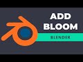 How to add bloom in Blender 4.2 | Where is bloom in Blender 4.2 | Blender 3D Tutorial