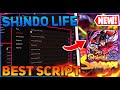 Shindo Life Script GUI / Hack (Inf Spins,Auto Farm,Scroll Farm, And More) *PASTEBIN 2024*