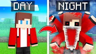 Minecraft but MAIZEN Getss SCARY at Night! - Parody Story(JJ and Mikey TV)