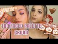 **New** Too Faced Cinnamon Swirl Palette Review | Get Ready With Me (GRWM) Makeup♡