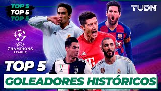 CR7, Messi, Lewandowski y Benzema, en el Top de la Champions | TUDN