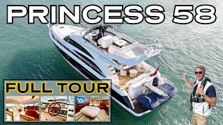 2007 Princess 58 In-Depth Walkthrough | Full Yacht Tour \u0026 Review