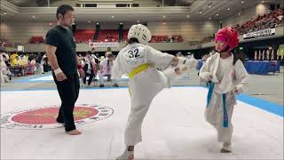 白蓮全日本ジュニア　美羽選手　優勝　2024 7 14　エディオンアリーナ大阪