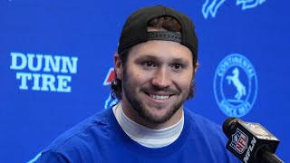 Bills postgame news conference: Josh Allen and Amari Cooper