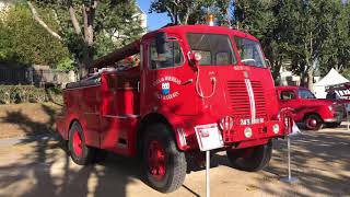 Congrès National Pompiers - Exposition de véhicules anciens de pompiers à Vannes