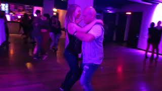 Cristian (Mtl) \u0026 Gatica (Spain) (Bachata Social) at the Montreal Bachata Weekend on December 14 2018