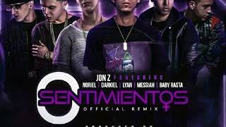 Jon Z - 0 Sentimientos (Remix) ft. Baby Rasta, Noriel, Lyan, Darkiel, Messiah (Audio)