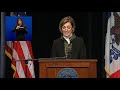 Iowa Governor Kim Reynolds holds COVID-19 press conference (Feb. 17, 2021)