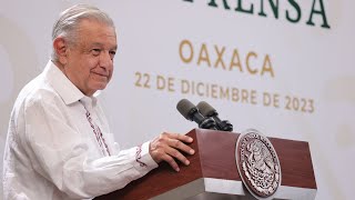 Corredor del Istmo de Tehuantepec es estratégico y de interés mundial. Conferencia presidente AMLO