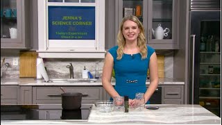 Cloud in a Jar Experiment | Jenna's Science Corner