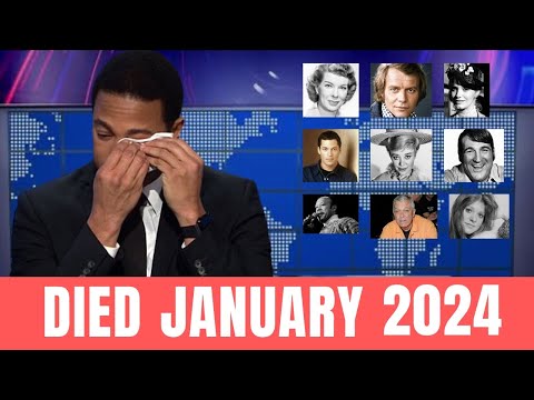 Legend Celebrities Who Sadly Died In January 2024 News