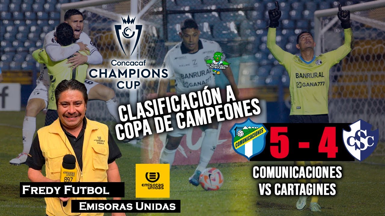 CLASIFICACIÓN A Copa De Campeones Emocionante Narración Fredy Fútbol ...