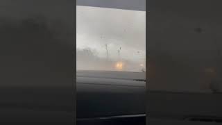 Driving through tornado in Clarksville
