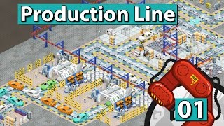 PRODUCTION LINE ► Der AUTO FABRIK SIMULATOR #1