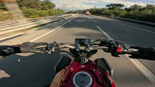 HONDA CB650R POV - MANİSA-İZMİR - QUICKSHIFTER - AKRAPOVIC Exhaust Pure Sound [4k]