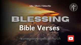 Blessings Bible Verse | 7 Mintues | Scriptures and Blessing + Audio | 2025 |