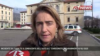 INCIDENTE SUL FADALTO: IL CONDUCENTE DELL’AUTO SI E’ “CONSEGNATO” AI CARABINIERI | 16/02/2025