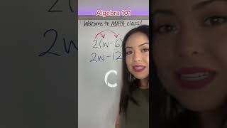 Solving An Equation Using the Distributive Property #algebra #math #maths #silentmath