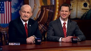 Sen. Charles Schneider and Sen. Bill Dotzler