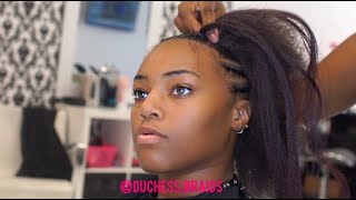 The Perfect Braids| Sleek Braids| 2 Braids