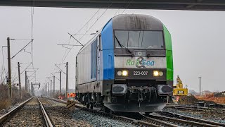 Locomotiva diesel / Diesel locomotive Siemens ER20 Hercules BR 223 007 Rail\u0026Sea in / în Timisoara