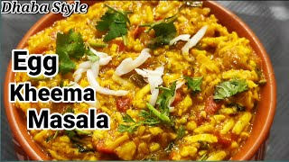 టేస్టీ ఎగ్ కీమా మసాలా కర్రీ |how to cook egg keema masala curry in telugu|egg curry recipe|egg gravy